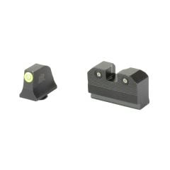 XS Sight Systems R3D 2.0 Suppressor Height Tritium Night Sights for Glock 17, 19, 22, 23 Pistols
