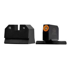 XS Sight Systems R3D Suppressor-Height Orange Tritium Night Sights for HK VP9 Pistols