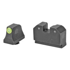 XS Sight Systems R3D Suppressor Height Tritium Night Sights for Glock 17, 19, 22, 23 Pistols