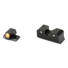 XS Sight Systems R3D 2.0 Orange Tritium Night Sights for S&W M&P Shield Pistols