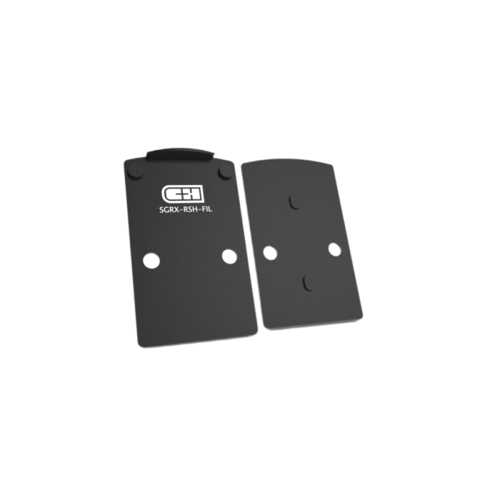 C&H Precision SIG RXP Romeo1 Pro Optics Mounting Plate for Sig P320 Pistols