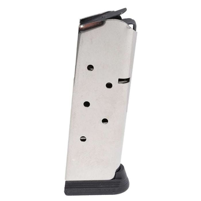 Colt 1911 Combat Officer .45 ACP 7-Round Stainless Steel Magazine w ...