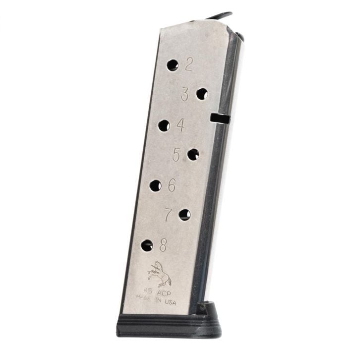 Colt 1911 Government / Commander .45 ACP 8-Round Stainless