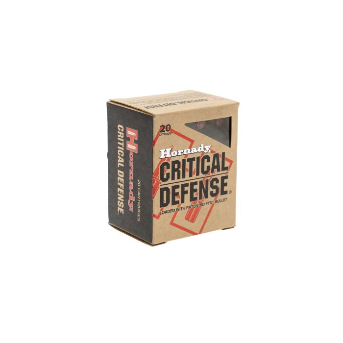 Hornady Critical Defense 44 S&W Special Ammo 165gr FTX 20 Rounds