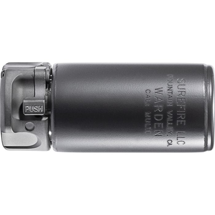実物　Surefire WARDEN Muzzle Black　サプレッサー 実物 Surefire WARDEN Muzzle Black サプレッサー