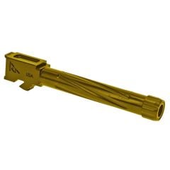 Rival Arms V1 Threaded Barrel for Gen 5 Glock 17 Pistols - Gold