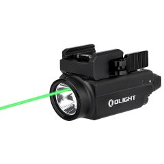 Olight Baldr S Tactical Weapon Light w/ Green Laser and Rear Switch - Black