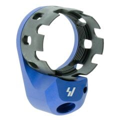 Strike Industries Enhanced AR-15 Castle Nut w/ QD Sling Mount - Blue