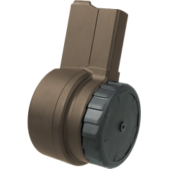 Warrior Systems AR-15 .223 / 5.56 50-Round Drum Magazine - Midnight Bronze