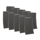 10 Pack of Hexmag Series 2 AR-10 / SR25 .308 / 7.62x51 10-Round Polymer Magazines - Black