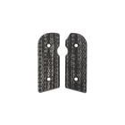 Kimber Solo Carry Checkered Black / Gray Micarta Grips