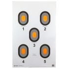 Action Target 5 Bull's-Eye Target 100-Pack