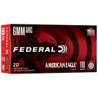 Federal American Eagle 6mm ARC Ammo 110gr TMJ 20 Rounds