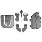 Alien Gear Compact Light Bearing Photon Ambidextrous OWB Holster for Glock 19, 44, 45, 23