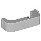 Bastion Gear Extended Magazine Release for Gen 4-5 Glock 17, 19, 22, 23, 24, 25, 26, 27 - Silver