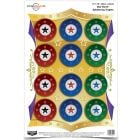 Birchwood Casey 12x18" Pregame Star Burst Target 8-Pack