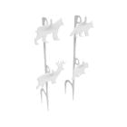 Birchwood Casey 22 Rimfire AR500 1/4" Animal Steel Target Set