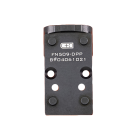 C&H Precision V4 MIL/LEO Delta Point Pro Optics Mounting Plate With Rear Sight for FN 509 Series