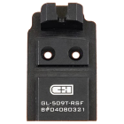 C&H Precision V4 MIL/LEO Holosun 509T Optic Steel Mounting Plate with Rear Sight for Glock MOS Pistol