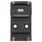 C&H Precision V4 MIL/LEO Holosun 509T Optics Mounting Plate With Rear Sight for FN 509 Series
