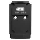 C&H Precision V4 MIL/LEO Holosun 509T Optics Steel Mounting Plate for Walther PDP 2.0