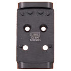 C&H Precision V4 MIL/LEO Holosun EPS / EPS Carry Optics Mounting Plate with Rear Sight for Glock MOS Pistols