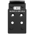 C&H Precision V4 MIL/LEO Leupold Delta Point Pro / EOTECH EFLX Optics Mounting Plate for Walther PDP 2.0