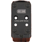 C&H Precision V4 MIL/LEO Leupold Delta Point Pro Optics Mounting Plate w/ Rear Sight for PPQ, Q4, Q5 Pistols