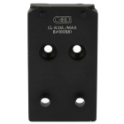 C&H Precision V4 MIL/LEO SIG Romeo3 XL / Romeo3 Max Optic Mounting Plate for Glock MOS Pistols