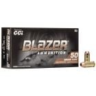 CCI Blazer .40 S&W Ammo 165gr FMJ 50 Rounds