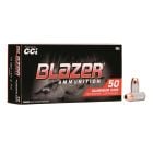 CCI Blazer 40 S&W Ammo 165gr TMJ 50 Rounds