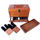 DAC Technologies Gunmaster Wooden Toolbox with 17 Piece Universal Gun Cleaning Kit