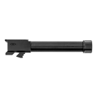 Double Black Threaded Barrel for Glock 19 Pistols - 1/2x28