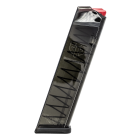 ETS 10mm 20-Round Extended Carbon Smoke Magazine for Glock 20 Pistols