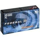 Federal Power-Shok 12 Gauge Ammo 2.75" 1 oz. Rifled Slug Shot 5 Shells