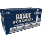 Fiocchi Training Dynamics .223 Remington Ammo 55gr FMJBT 50 Rounds