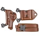 Galco Miami Classic II Right-Handed Shoulder System Holster for Smith & Wesson M&P Shield 9 / 40, 2.0 9 / 40, Springfield Hellcat / Pro, Glock 43 / 43X / 48 Pistols