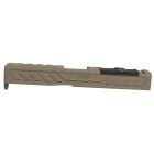 Grey Ghost Precision Optic Ready V6 Stripped Slide for Gen 3 Glock 19 Pistols