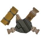 GunfightersINC Kenai Right-Handed Chest Holster for Smith & Wesson M&P .45 ACP / 10mm Pistols