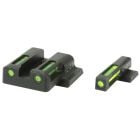 Hi Viz Litewave H3 Tritium / Litepipe Night Sight Set for Smith & Wesson M&P Pistols