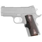Hogue Laser Enhanced 1911 Officers Model Wood Grip