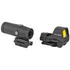 Holosun HS510C MRS 2 MOA Dot / 65 MOA Circle Open Reflex Sight & HM3X Magnifier Combo