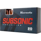 Hornady Subsonic .450 Bushmaster 395gr Sub-X 20 Rounds