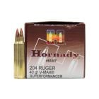 Hornady Superformance Varmint .204 Ruger Ammo 40gr V-MAX 50 Rounds