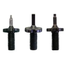 KNS Precision Square Front Sight Post for AR-15 / M16 / AR-10 / SR25 Black