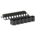 Mesa Tactical SureShell 6-Shot Side Saddle with 5 1/2" Picatinny Rail for Beretta 1301 Competition