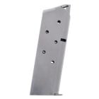Metalform 1911 Officer .45 ACP Stainless Steel 6-Round Magazine w/ Welded Base Plate / Round Follower