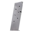 Metalform Standard 1911 Government .45 ACP Stainless Steel 7-Round Magazine w/ Welded Base Plate / Round Follower