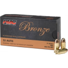 PMC Bronze 32 Auto (ACP) 71gr FMJ Ammo 50 Rounds
