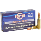 PPU 6.8 SPC 115gr HPBT Ammo 20 Rounds